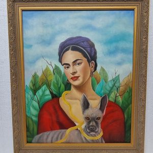 Masterpiece Oil on Canvas Signed Frida Kahlo SOLD