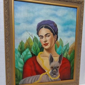 Masterpiece Oil on Canvas Signed Frida Kahlo SOLD