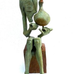 Masterpiece Sculpture Latin amarican Artist Oswaldo Guayasamin , Bronze